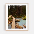 thumbnail image 2 of Lake Haiyaha Trail - Colorado Photography Forest Nature Landscape Bridge Wilderness Scenic Woodland Unframed Wall Art Print 11 x 14 inches, 2 of 13