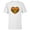 White, variant on Bob’s Burgers Ketchup and Mustard Heart - Short Sleeve T-Shirt for Kids - Customized-White