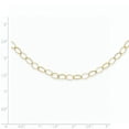 thumbnail image 2 of Finest Gold 14K Yellow Gold Oval Link 18 in. Necklace, 2 of 2