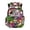 Doodle-Style Cartoon, variant on CHAQLIN Padded Adjustable Straps 17 Inch School Backpack, 600D Polyester Multi Pockets Bag for Boys Travel and Camping, Tropical Dinosaur Print