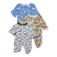 thumbnail image 1 of Baby Girls’ One Piece Sleep ‘n Play  3-Pack  Sizes Preemie-9M, 1 of 3