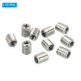 thumbnail image 3 of Uxcell Thread Adapters Sleeve Reducing Nut M4x0.7 Male to M2.5x0.45 FeMale to Repair Insert Nut Screw Reducer 5mm 10 Pcs, 3 of 5