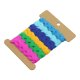 thumbnail image 2 of Advancent 6 piezas de cintas para coser, tejido artesanal, gorro de costura, ropa, bricolaje, álbum de recortes, decoración de ropa, Color de Artesanía, 2 of 6