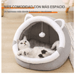 thumbnail image 2 of Casa Para Gatos Con Cama Plegable Y Cojín Suave Para Mascota, 2 of 4