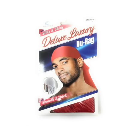 Dream Deluxe Luxury Silky Shiny Durag Wave Builder Smooth Thick Du Rag