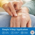 thumbnail image 3 of Adhesive Sheer Spot Bandage 7/8", 1000 Counts | Durable, Breathable, & Flexible Bandages - 100 per Box, 10 Boxes, 3 of 6