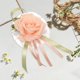 thumbnail image 4 of Muñequera Flores de Mano, Ojales de Insignia de Perlas , Muñequeras de Boda Flor de Muñeca Nupcial, para Honor Fiesta Banquet champán Macarena Pulsera Flores, 4 of 5
