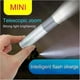 thumbnail image 3 of Compact USB Rechargeable LED Torch, Waterproof Zoom Flashlight, Portable Outdoor Work Light, Telescopic Powerful Lamp, 3 of 5