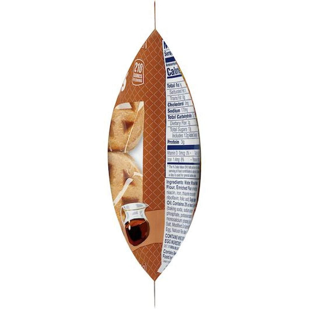 Pillsbury Maple Madness Mini Waffles, 2.47 Ounce -- 72 per case.