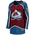 thumbnail image 2 of Women's Fanatics Pavel Francouz Burgundy Colorado Avalanche Home Breakaway Player Jersey, 2 of 3