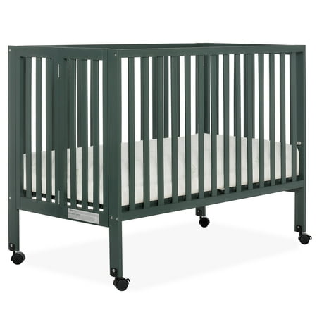 UPC: 0811048038401 | Dream On Me Quinn Full-Size Folding Crib Patent Folding System in Olive