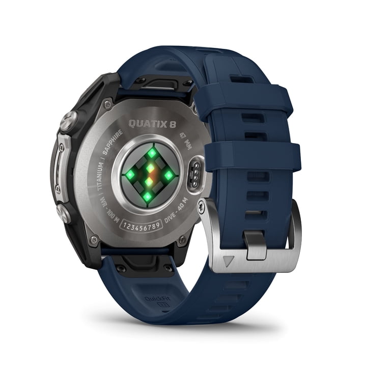 Garmin quatix® 8, 47 mm, Marine GPS Smartwatch, Bright AMOLED