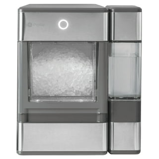 COWSAR 33lbs Countertop Nugget Ice Maker, Potable with Scoop, Soft Nugget  Ice Ready in 10mins, Red 