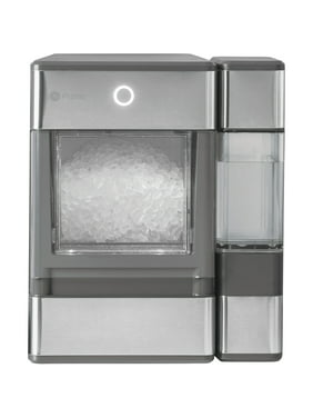 GE Profile Opal Nugget Ice Maker + Side Tank, Makes up to 24lbs per day, Countertop Icemaker, Stainless Steel
