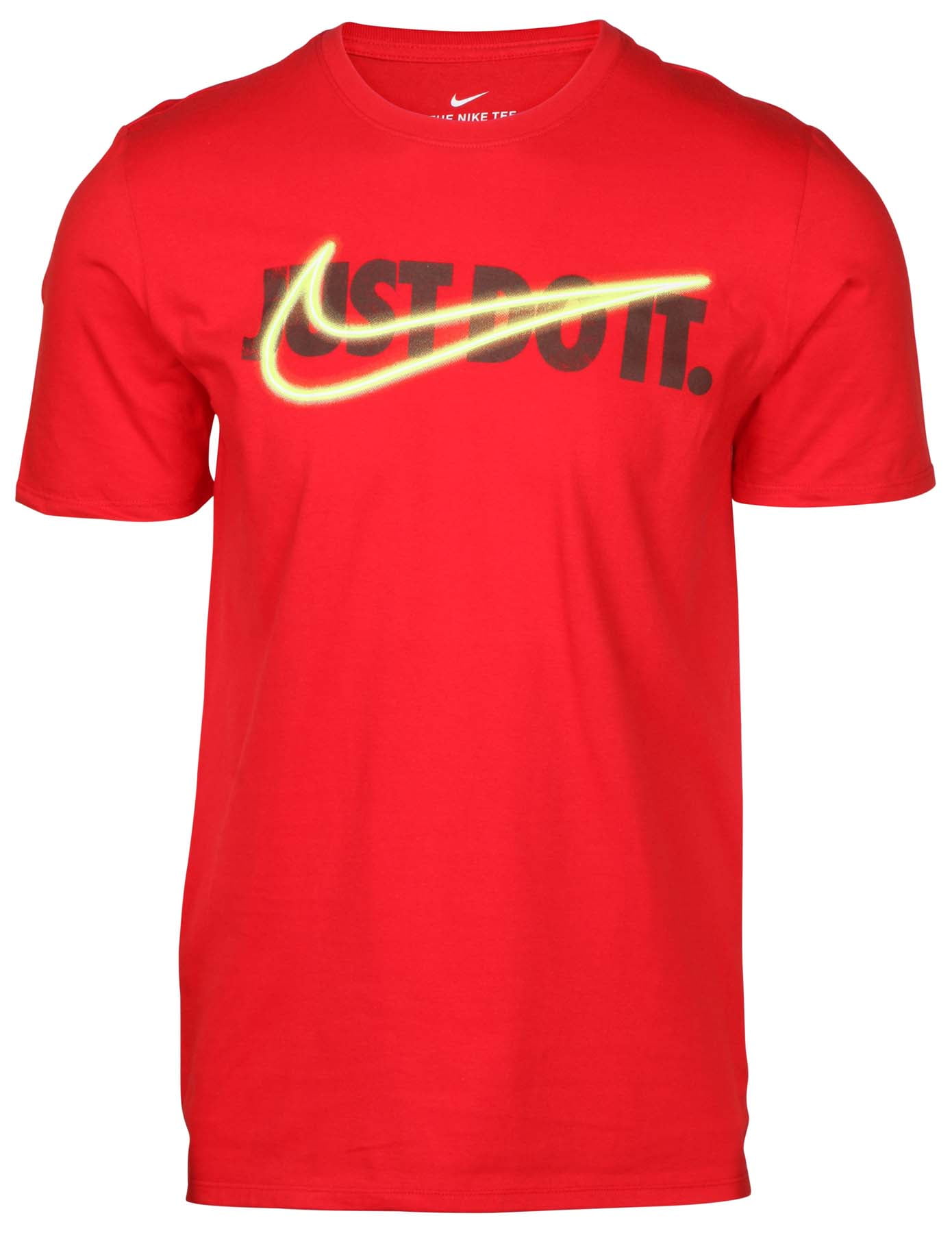 Nike Men's Swoosh Just Do It T-Shirt-University Red - Walmart.com