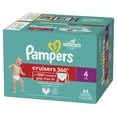 Pampers Cruisers 360 Diapers Size 4, 64 Count (Select for More Options