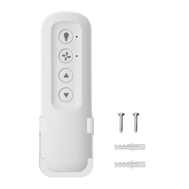 Control Remoto para Ventilador de Techo Prichor 99770 con Regulador de Luz y 3 Velocidades