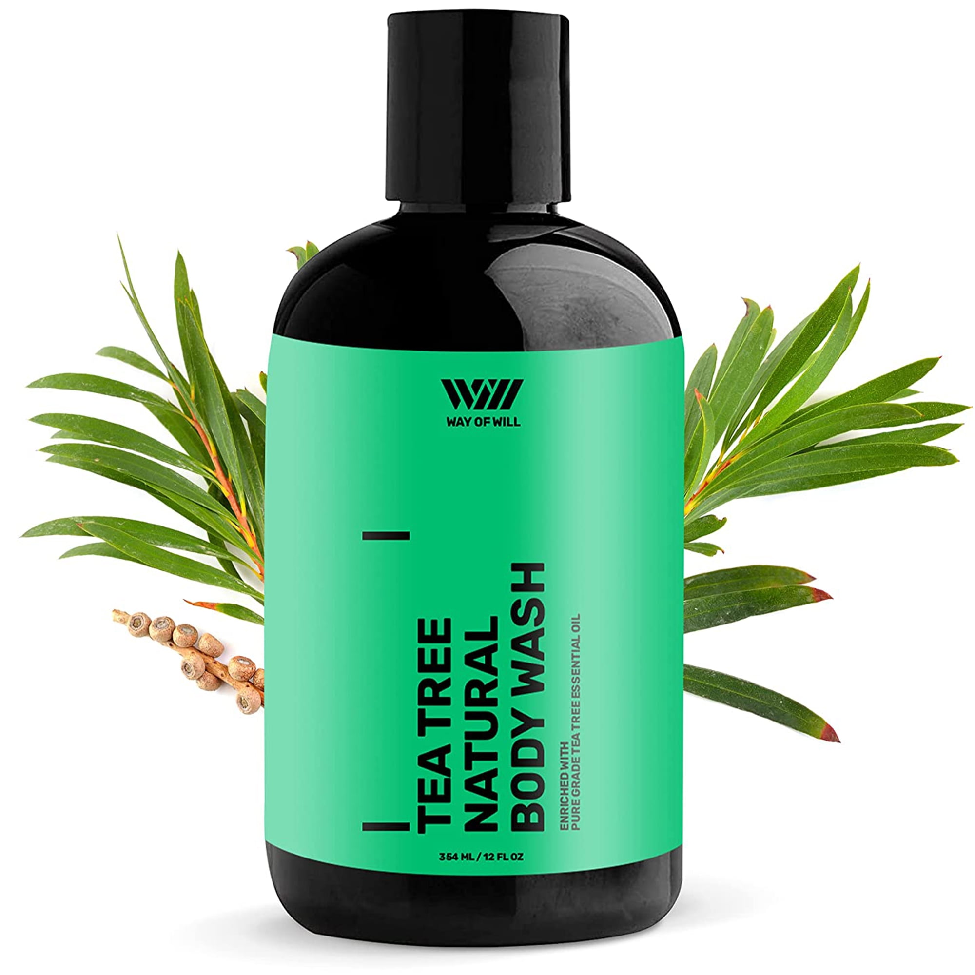 Way of Will Body Wash Moisturizing Liquid Soap for Dry Skin with