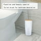 thumbnail image 4 of Baño Basura Cubidores Y Cestas de Desechos Set de Accesorios de Baño de 6 Piezas con Bomba de Jabón, Cepillo de Dientes, Cepillo de Inodoro, Basura, Tambor Y Jabón, 4 of 6