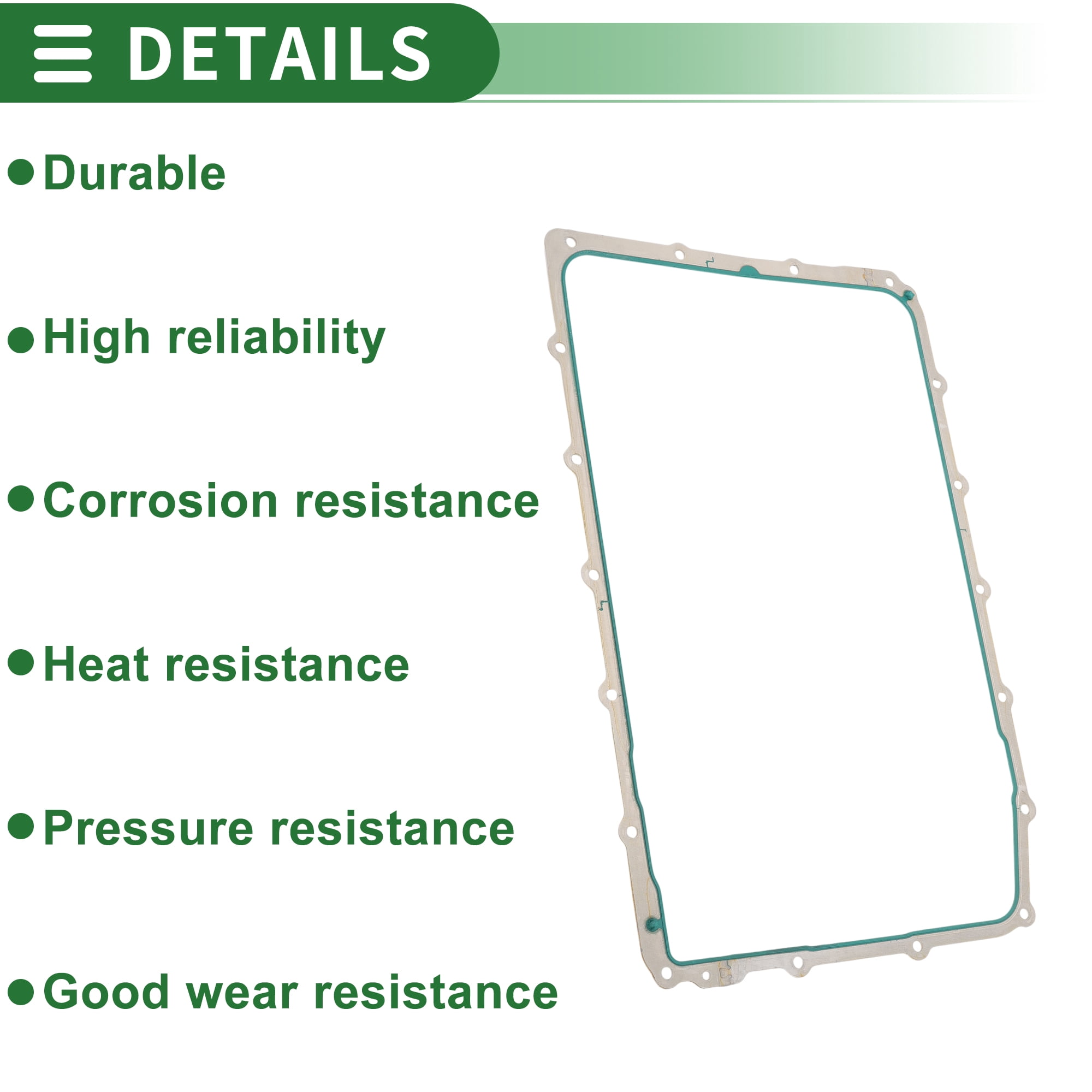 Unique Bargains Car Oil Pan Gasket Car Transmission Oil Pan Gasket Engine Oil Pan Gasket Seal No.HL3Z7A191B for Ford Expedition 2018-2024 for Ford F-150 2017-2025