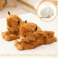 thumbnail image 6 of Cute Scottish Highland Cattle Plush Baby Cow Stuffed Animal Toy Gift, 6 of 9