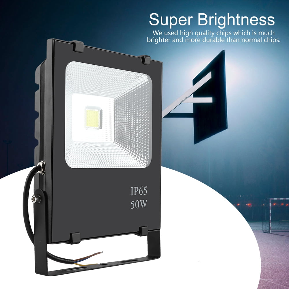 Hilitand Led Flood Lights Outdoor Work Light 50w Super Bright For Large Billboard Lighting