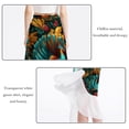 thumbnail image 2 of Thanksgiving Chic Chiffon Women's Beach Dress and Skirt Set for Sunny Days, 2 of 6