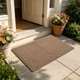 thumbnail image 4 of Cadancy Doormat Woven Texture Non Slip Backing Entryway Rug for Front Door Mudroom Patio Low Profile Absorbent Floor Mat Machine Washable Home Kitchen Accent Carpet Pad, 4 of 8
