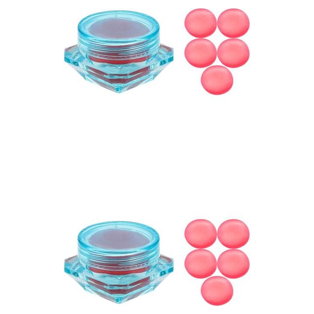 Yuarrent Caja de almacenamiento de arcilla de pegamento , herramienta de lodo de perforación de pintura de diamante DIY, conjunto de pegado de Type1 NO1