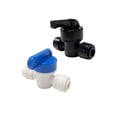 thumbnail image 2 of Tap Shut Off Ball Valve 1/4" 6.35mm Quick Fitting Connector For Aquarium Water Filter Reverse Osmosis System ,Easy to Operate, 2 of 6