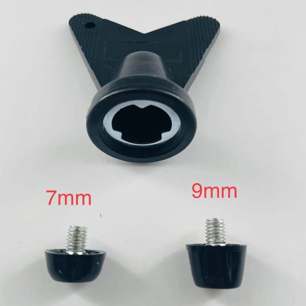 Lot De 12 Crampons De Rechange Pour Chaussures De Football – Métal Et Plastique, Filetage 5 Mm, Longueurs 7/10/13/16 Mm, Clé Incluse, Antidérapant, Pour Rugby, Randonnée