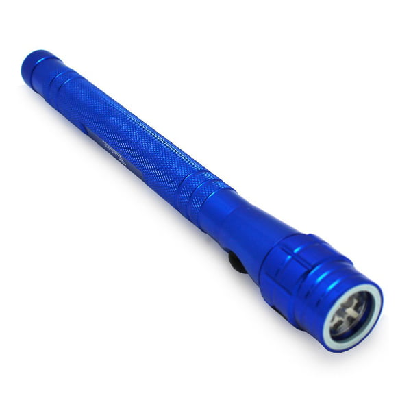 Telescopic Torch 3 Super Bright Led's Flexible Neck Magnetic Head Pocket Clip BN for sale online 
