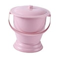 thumbnail image 5 of TOOYFUL Chamber Pot Pot Toilet Household Potty Bucket Spittoon Urinal with Lid for Female Male Kids Adults Bedroom Indoor Red, 5 of 10
