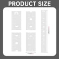 thumbnail image 3 of Clearance! beishanbush Measuring Tools Growth Growth for Wall Growth for Wall Children'S Growth Puzzle Growth Foldable Height Measuring One Size Multi-Color, 3 of 9