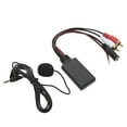 thumbnail image 3 of Micrófono manos libres resistente al calor ABS duradero sonido claro coche Bluetooth AUX IN adaptador para Kenwood para Pioneer con puerto de Audio 2RCA ANGGREK Otros, 3 of 8