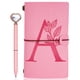 thumbnail image 1 of Journal JEWPHX, piel rosa personalizada, 20 x 12 cm, con bolígrafo, 1 of 7