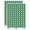 Dark Green, variant on Road Trip Fun Text 200+ Round Stickers - Black - Gloss Finish - 0.50" Size