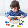 HGYCPP Wood Block Puzzle for Kids & Adults Intelligence Brain Teasers