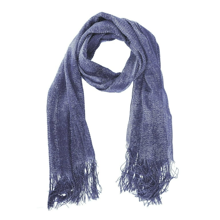 Navy sparkle best sale scarf