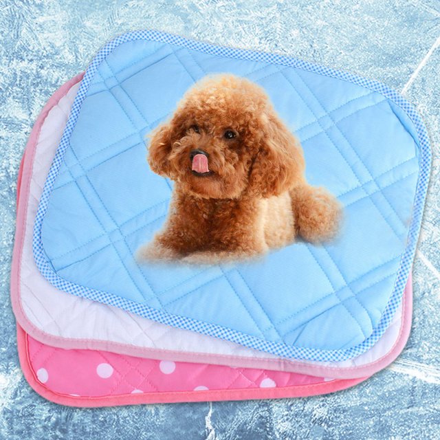 Pet Cooling Cushion Breathable Good Water Absorption Absorb Body Heat Elastic Summer Fashion Cooling Mats for Home Use