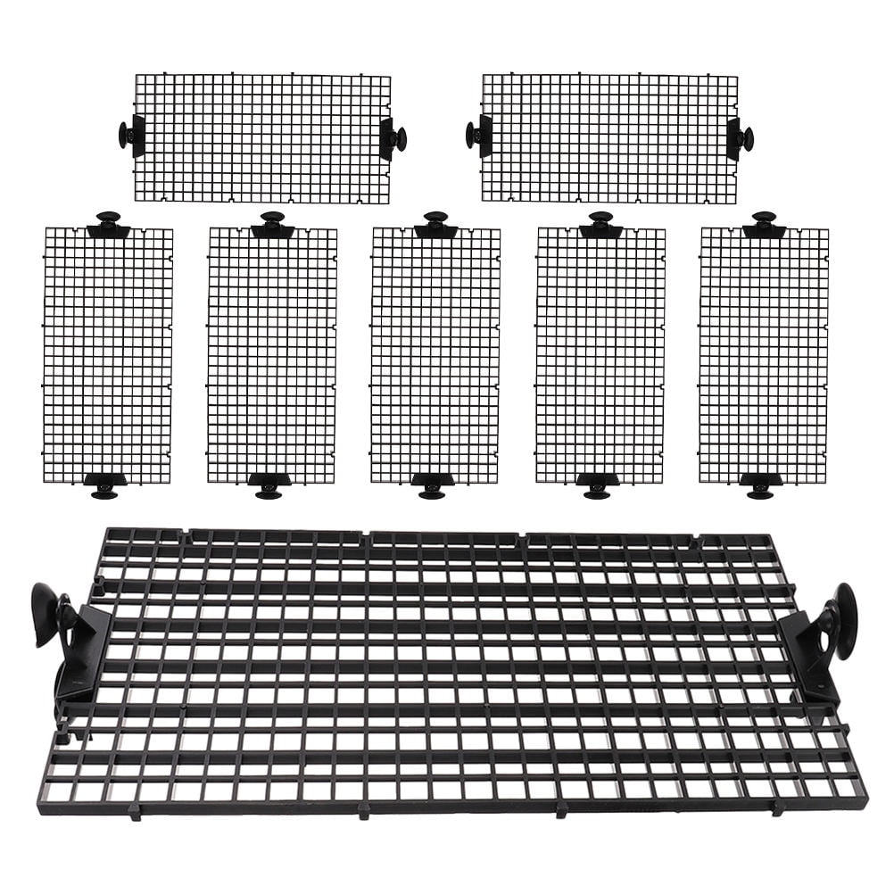 MIPCASE 1 Set Plastic Grid Sheet Aquarium Divider for Fish Separation in Tank Care