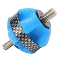thumbnail image 1 of Bola amortiguadora de arco de goma, compuesto portátil y silenciador de arco recurvo, amortiguador para entrenamiento de caza con arco, azul, 1 of 8