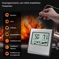 thumbnail image 4 of Digital roasting thermometer oven thermometer meat thermometer, 4 of 5