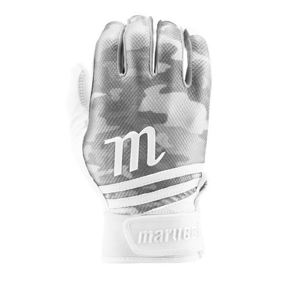Marucci Youth Crux Camo Batting Gloves White Large