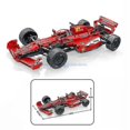 thumbnail image 4 of The Red F1 Super Fast Racing Car 11007 Model Building Blocks Bricks 1:8 Technical Set Furious Toys For Children Boys, 4 of 4