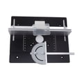 thumbnail image 1 of Woodworking Benches Router Plate, Universal Efficient Strong Router Table Insert Plate Height Adjustable  for Wood, 1 of 8