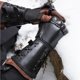thumbnail image 2 of Sonducket 1 par de correas para los brazos, protectores de manos, brazalete de disfraz Retro resistente al desgaste, práctico para usar, muñequera guantes y mitones Negro, 2 of 6