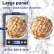 thumbnail image 2 of Báscula de Cocina HITO Digital Impermeable 10kg con Pantalla LCD y Tipo-C, 2 of 6