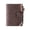 Brown, variant on Men's Functional Vertical Zipper Buckle Wallet Compact Secure RFID Blocking Card Holder Billfold Organizer