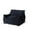 Midnight Blue, variant on Noble House Velie Velveteen Bean Bag Chair, Pink